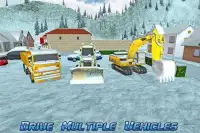 Snow Plow Rescue Excavator Sim Screen Shot 11