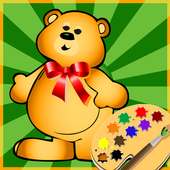 Coloring Games - Teddybear