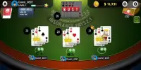 Blackjack 21 -  كازينو على الانترنت مجانا Screen Shot 1