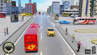 City Coach Driving: Bus Games Screen Shot 3