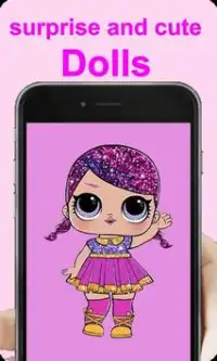Drawing Dolls Surprise and Cute Screen Shot 4