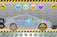 Mobil polisi - game mencuci Screen Shot 2