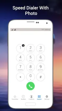 Phone X Full i Call Screen With Dialer Screen Shot 4