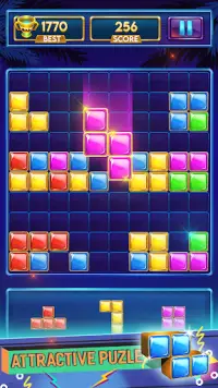 Block puzzle game: Jewel blast retro Screen Shot 0