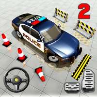 आधुनिक पुलिस कार पार्किंग 2: कार ड्राइविंग गेम्स