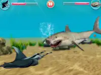 Angry Shark Fighting: Hungry White Shark Attacks Screen Shot 4