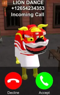 Lion Dance Call Simulator Screen Shot 0