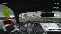 अंतहीन राजमार्ग कार यातायात रेसर सिम्युलेटर Screen Shot 1