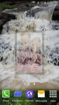 Waterfall Photo Live Wallpaper Screen Shot 1