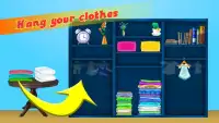 Laundry & Dry Clean For Girls - Kids Washing Games Screen Shot 4