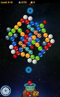 Space Bubble Shooter Screen Shot 11