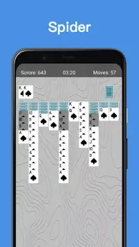 Classic Games - Solitaire, Spider, Minesweeper Screen Shot 2