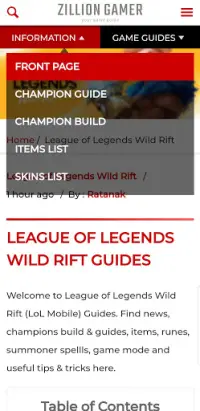 League of Legends: Wild Rift Guide Screen Shot 2