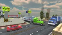 Highway Cargo Truck Transport Simulator Screen Shot 1