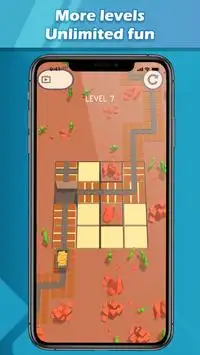 Rails Connect - Free Puzzle Unblock Games Screen Shot 4