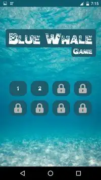 ¡Antistress - juego de la ballena azul! Screen Shot 1