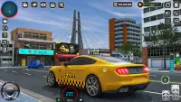 teksi pemandu kereta simulator Screen Shot 7