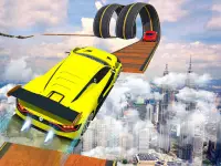 Ultimate City GT Car Stunt: การแข่งขัน Ramp Climb Screen Shot 5