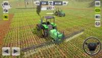 Harvest Tractor Farm Simulator Screen Shot 1