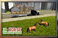 Horse Transport Truck Sim 3D Screen Shot 3