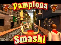 Pamplona Smash: Bull Runner Screen Shot 2
