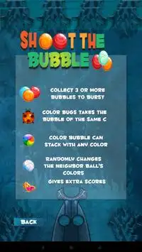 Bubble Shooter Bleu Screen Shot 4