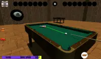 3D billar gratis piscina Screen Shot 2