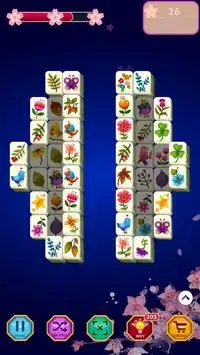 Mahjong Solitaire Flower Screen Shot 6