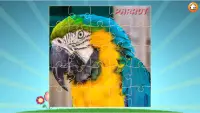 burung & jigsaw puzzle hewan Screen Shot 1