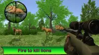 Sniper Hunting Jungle Animals Screen Shot 0