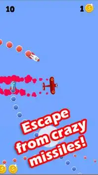 Go Planes!: Missiles Dodge Game-Flying Plane Games Screen Shot 1