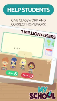 MySchool - Learning Game Screen Shot 2