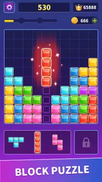 Bling Block - Puzzle Game Screen Shot 0