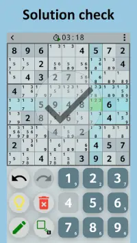 Sudoku - ऑफ़लाइन सुडोकू पहेली Screen Shot 4