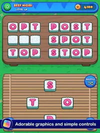 Sushi Cat Words: Addictive Word Puzzle Game Screen Shot 5