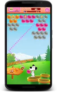 Bubble Shooter - Snoopy Blaze Screen Shot 1