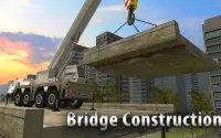 Bridge Construction Crane Sim Screen Shot 0