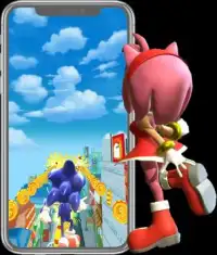 Subway Sonic Rash Run Screen Shot 2