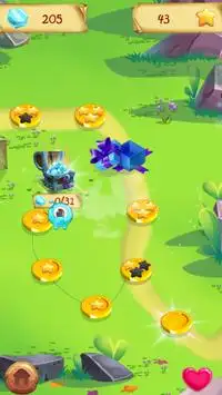 Lumens World- Fun stars and crystals catching game Screen Shot 1