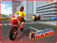 Girls Biker Gang 3D Screen Shot 5