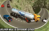 Milk Transport Big Truck Simulator 2019 Screen Shot 9