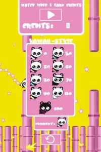 Kawaii Pandas flappy Adventure Screen Shot 5