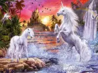 Dream Unicorn Puzzle Screen Shot 0