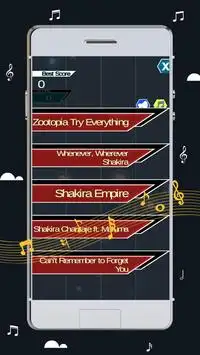 Shakira Piano Trend 2018 Screen Shot 0