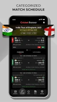 Cricket Bazaar - Live Line Screen Shot 5