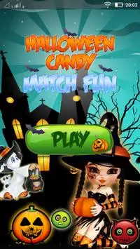 Halloween Candy Match Fun Screen Shot 0