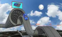 Impossible sky tracks car stunt simulator Screen Shot 6