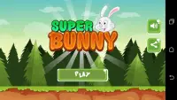 Supper Bunny- One Tap Jumping Screen Shot 0
