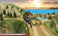 माल ट्रक चलाना 3 डी खेल Screen Shot 2