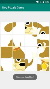 Dog Puzzle Game Screen Shot 2